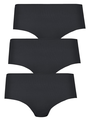 Nina von C. 3er Pack Shorty in schwarz