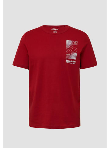 s.Oliver T-Shirt in 36D2_burgund