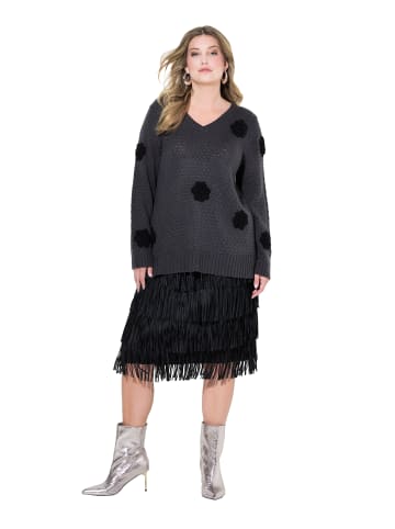 MIAMODA Pullover in anthrazit