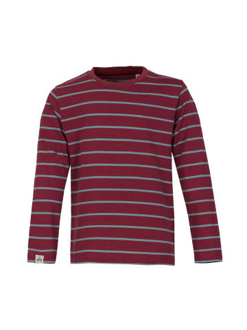 Band of Rascals Longsleeve " Striped " in bordeaux