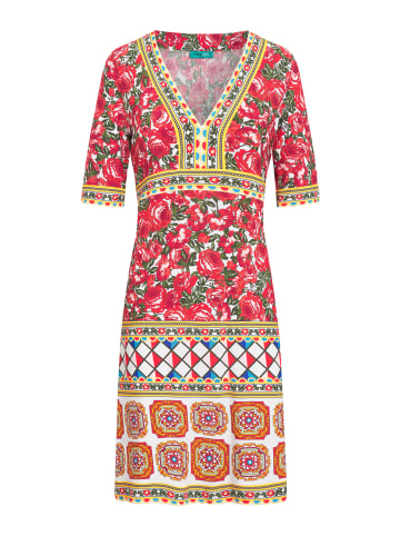 TOOCHE Kleid "La Rosa" in Mehrfarbig