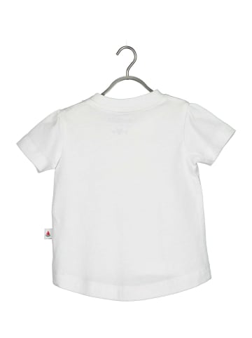 Blue Seven Baby kurzarm Sweatshirt weiß