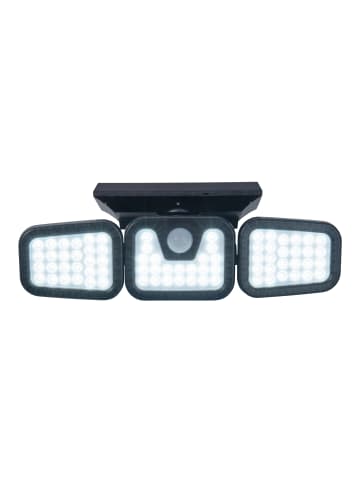 näve LED Solarleuchte "PACITA" in schwarz - (L)23.8 cm x (B)13.5 cm x (H)11 cm