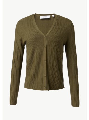 comma CI Strickjacke langarm in Olive