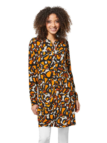 MADELEINE Langes Hemd mit Muster in kitt / multicolor