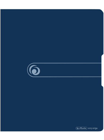 Herlitz Ringbuch Recycling PP A4 2 Ringe 25mm dunkelblau to go