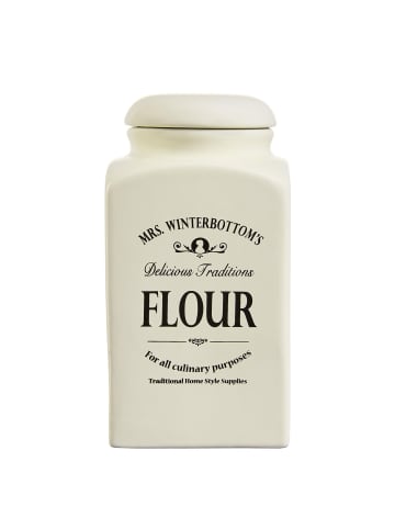 Butlers Mehldose MRS. WINTERBOTTOM'S 2er-Set in Beige