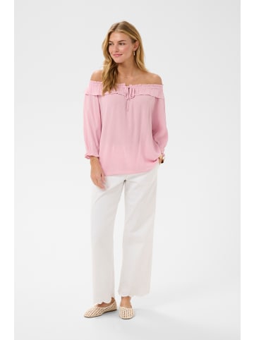 Cream Langarm-Bluse CRBonita Regular fit in Pink Nectar