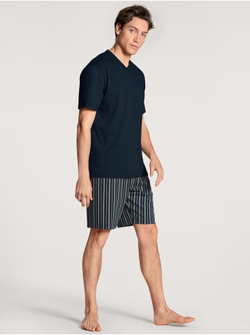 Calida Pyjama in dark sapphire