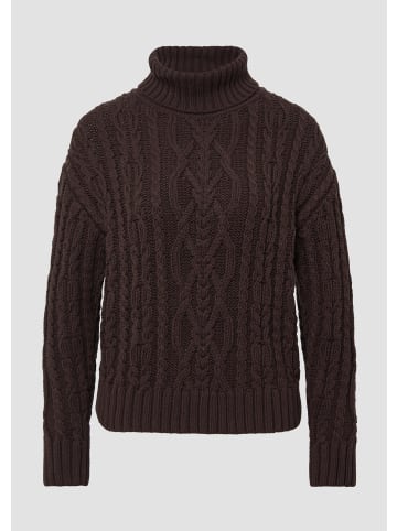 s.Oliver Strickpullover in 8945_dunkelbraun