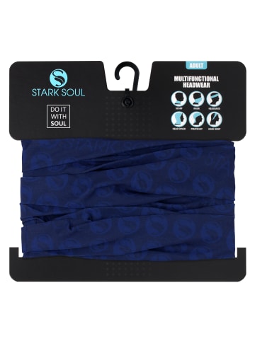 Stark Soul® Multifunktionstuch Neckwarmer in Blau