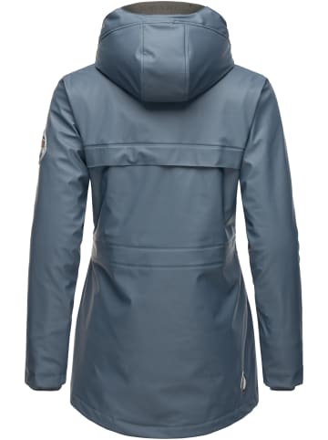 Navahoo Regenjacke Ocean Heart in Dusty Blue