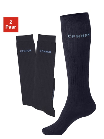 Copenhagen Studios Kniestrümpfe in 2x marine