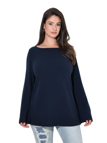 Ulla Popken Langarmshirt in marine