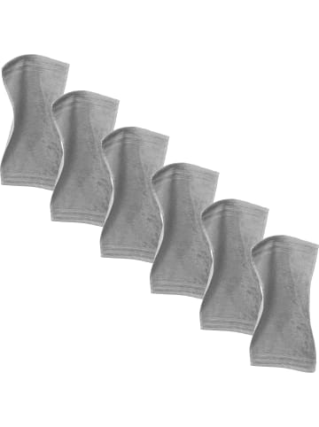 Erwin Müller Frottier Gästetuch 6er-Pack Heidelberg in hellgrau