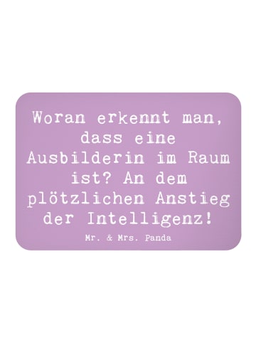Kühlschrankmagnet Spruch Ausbilderin Intelligen... in Lavendeltraum