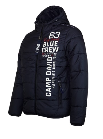 CAMP DAVID  Steppjacke in dunkelblau