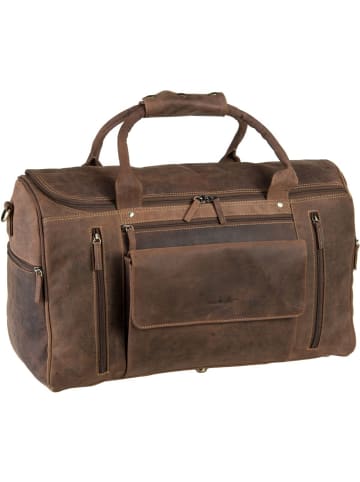 Greenburry Reisetasche Vintage Traveller in Sattelbraun