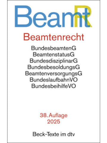 dtv Buch - Beamtenrecht. BeamtR