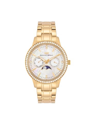 Rhodenwald & Söhne Uhr Amidala aus Edelstahl in gelbgold