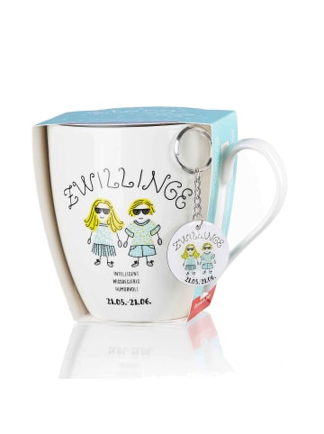 Ritzenhoff & Breker Jumbotasse Zwillinge Astro in Bunt 650 ml in bunt