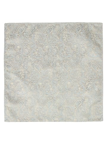 DIGEL Plastron und Einstecktuch in hellgrau hellblau - 0001