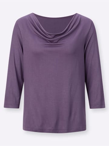 Sieh an! Wasserfallshirt in feige