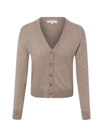 Marie Lund Strickjacke in taupe - 0002