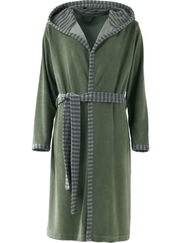 REDBEST Leichtfrottier Bademantel Tracy in oliv