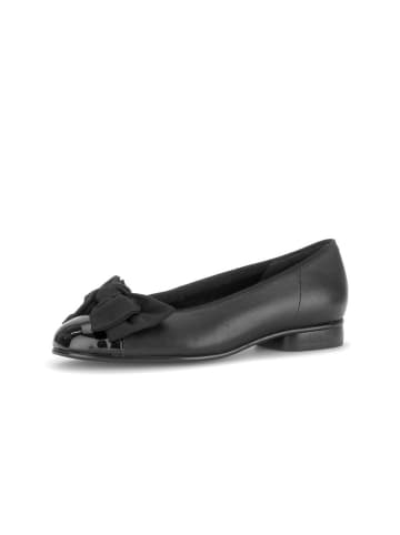 Gabor Ballerina in schwarz matt