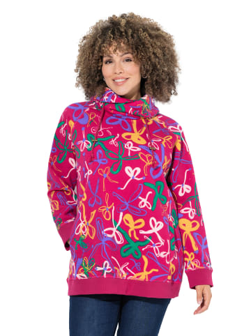 Ulla Popken Sweatshirt in kirschrot