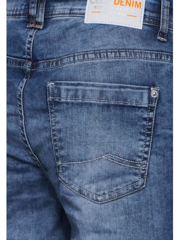 Cecil Capri in mid blue wash