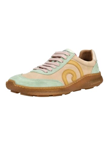 El Naturalista Barfußschuhe Sneaker in Türkis/Beige