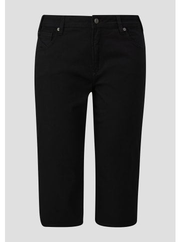 QS Jeans-Hose 3/4 in Schwarz