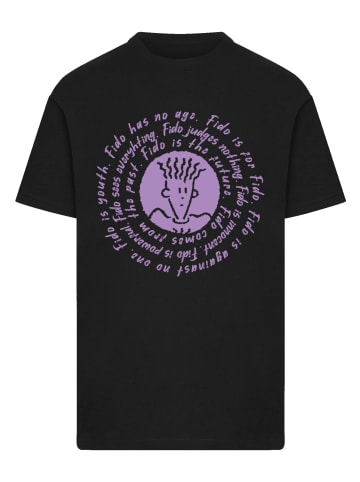 F4NT4STIC T-Shirt Fido Dido Is For Fido Spiral in schwarz