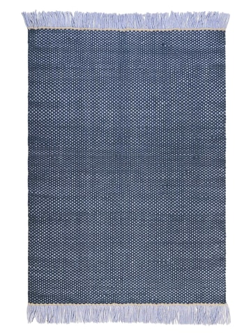 ESPRIT Handweb-Teppich Casa in blau