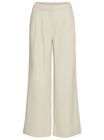 Laura Scott Bundfaltenhose in beige