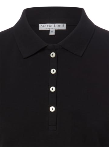 Marie Lund Poloshirt in schwarz