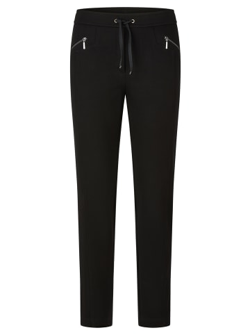 Rabe Hose in Schwarz