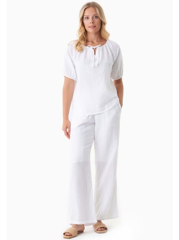 Organication Bluse "WOR17115" in Weiß
