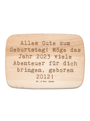 Mr. & Mrs. Panda Schneidebrett Holz Spruch 2012 Geburtstag mit S... in Transparent