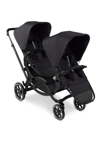 ABC-Design Geschwisterwagen & Zwillingskinderwagen in schwarz