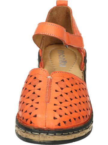 manitu Klassische Sandaletten in orange