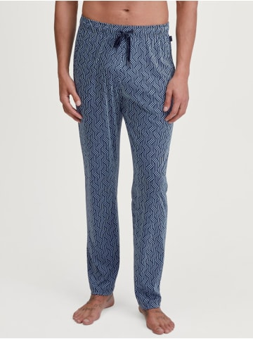 Calida Bundfaltenhose für Herren in blau