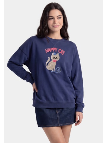 myMo Women Sweatshirt in Navy
