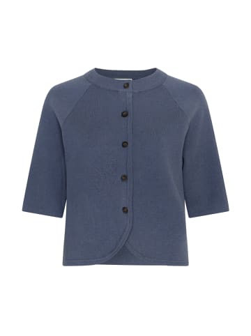 MOSS COPENHAGEN Aubree East 2 4 Cardigan in Vintage Indigo