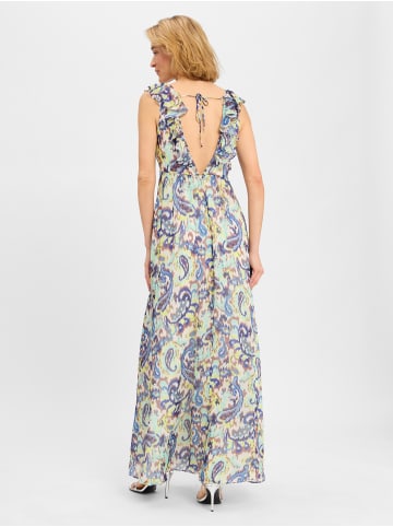 SWING Abendkleid in gras weiß - 0001