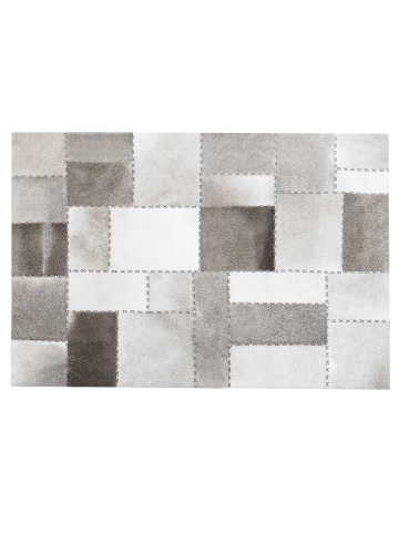 Beliani Patchwork PERVARI in Braun - (W) 140 x (H) 1 x (L) 200 cm