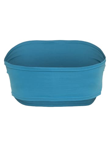 Urban Classics Bandeau Bra in turquoise
