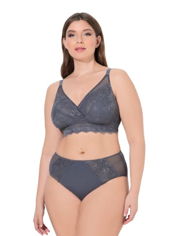 Ulla Popken BH in dunkelgrau